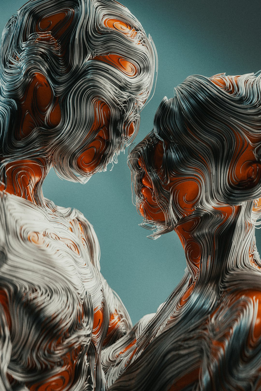 Connection. Made in Blender 4.0.2, Cycles. @alexshuperart